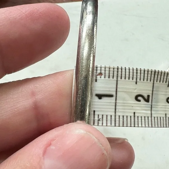 Vintage TAXCO Sterling Silver Bracelet - Picture 8 of 10